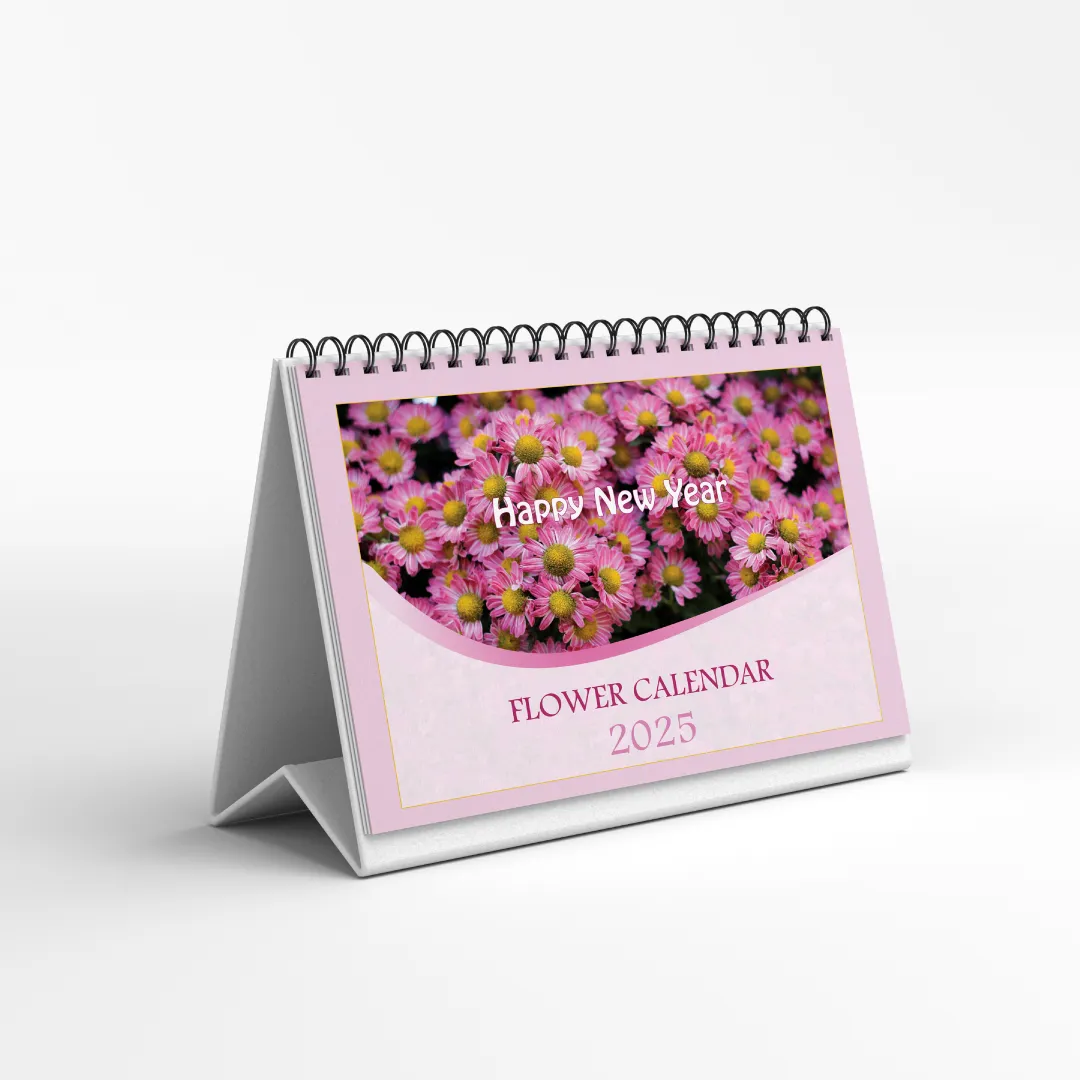 Flowers Calendar | Desktop Calendar 2025 | Flower Theme
