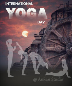 Divine-Yoga Day Poster